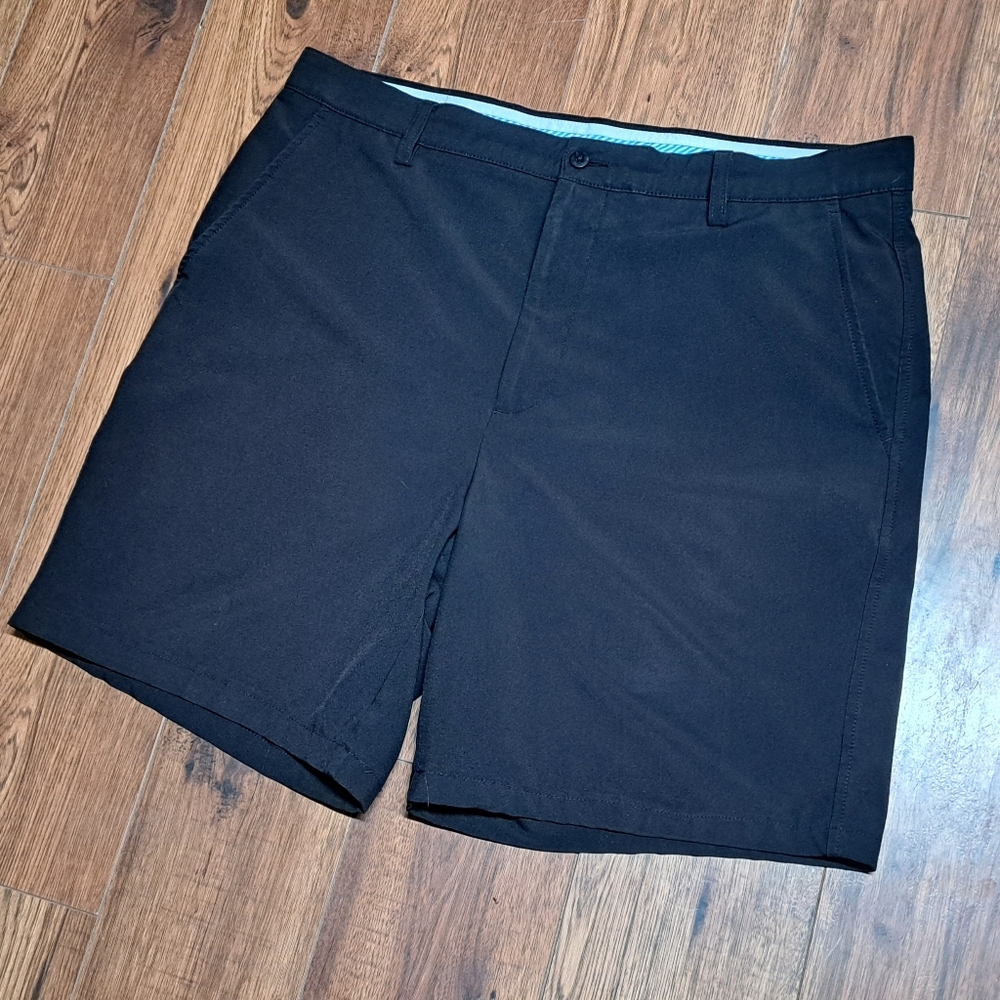 FootJoy Men's Black Golf Shorts Classic Fit 8" Inseam Size 38 Actual 39 - Picture 2 of 8
